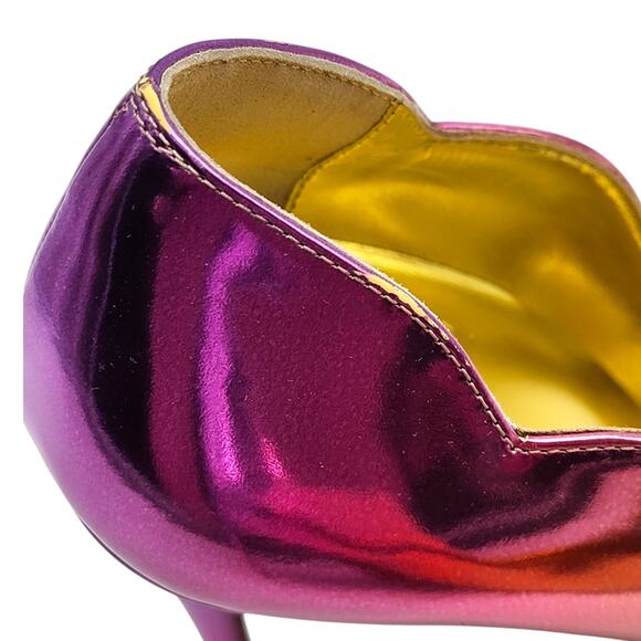 Christian Louboutin Hot Chick Metallic Leather Pumps EU 38.5 US 8.5 - NWB - Picture 9 of 10